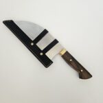 Hachuela inox. madera
