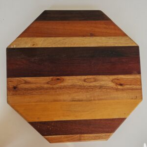 Tabla pizzera compensada octogonal