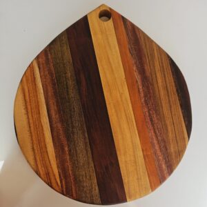 Tabla pizzera compensada gota