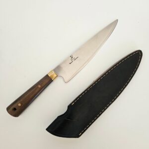 Cuchillo inox. madera