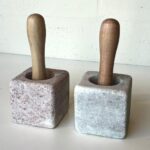 Morteros de mármol chicos 8*8 cm