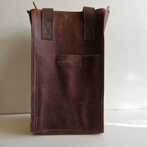 Matera cuero chocolate