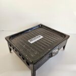 Brasero de mesa enlozado