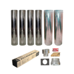 Kit techo 4" inox