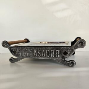 Brasero de mesa aluminio