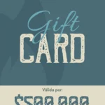 Gift card $500.000