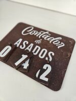 Contador de asados óxido - Imagen 2