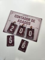 Contador de asados beige - Imagen 2